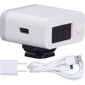 Camera Light Meter,M08 Reflection Light Meter for Photography, Upper Reflection Light Photometer with USB Cable, Applicable Scenes with Equipment, Shutter Priority