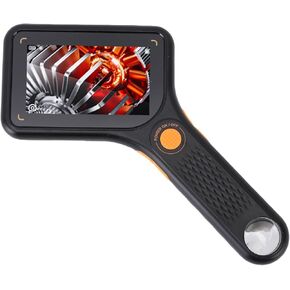 Denash Handheld Digital Microscope, 500X 2MP Camera with 3 Inch HD Screen 8 LED Lights for Circuit Repair Soldering Inspection