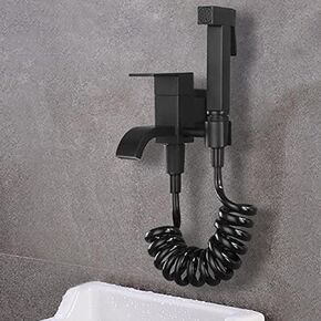 Water-Tap,Sprayer Kit for Toilet Dual-Function Copper HandheldSprayer Kit Cold Water Tap BathroomShower,Sphose