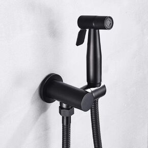 Hot Cold Water Mixer TapShower Faucet Solid BrassFaucet Toilet Faucets Shower Sprayer Head Muslim Hygienic Shower