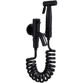 Stainless Steel HandheldSprayer Toilet Retractable Spring Hose for s Attachment Dual Function