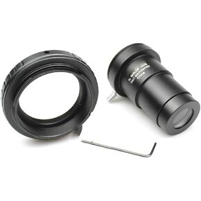 Telescope Accessory Set Metal 5X Barlow Lens with Camera mounting Adapter for 70400 monocular Telescope Camera