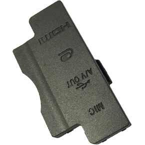 New HDMI USB DC A/V Interface Terminal Rubber Side Cover Cap For Nikon D5300 Camera