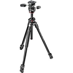Manfrotto MK290DUA3-3W 290 Dual 3-Way Head Kit - International Version (No US Warranty) (Black)