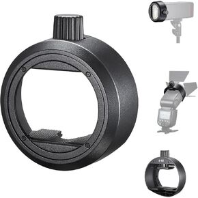 Godox S-R2 تم ترقيته على محول إكسسوارات رأس Flash Round Round على Godox AD200PRO AD200PRO II V860III V850III TT685II TT600 TT520II