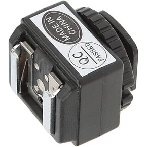 C N2 Flash Adapter for Camera Hot Shoe with PC Synchronization Socket