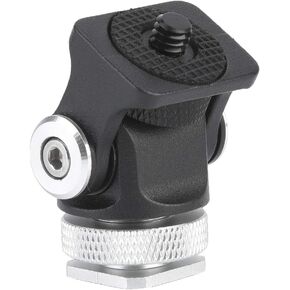 Aluminum Alloy Hot Shoe Mount, Monitor Holder, Photography Accessory Camera Support Tool for Camcorders Cameras