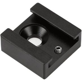 2pcs Cold Shoe Adapter Bracket for Camera Durable Quick Release Flash Stand Compatible with Flashes Sturdy Design for Versatile Mounting