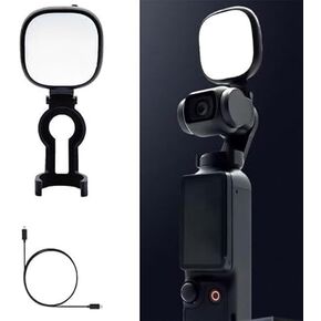 OSMO Pocket 3 2 1 Small Auxiliary Light, LED Video Light Auxiliary Lighting Filming Light 180 mAh Rechargeable