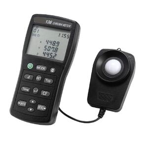 Digital Light Meter LCD Display Light Meter Handheld Environmental Test Light Meter for Farm Crops Solar Radiation Monitoring