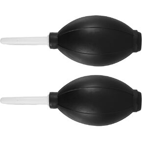 PartyKindom 2pcs Rubber Air Blower Bulb for Cleaning Electronics Cameras and Keyboards Durable Dust Removal Tool for Digital Devices Compact and Pump Blower