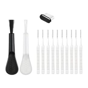 Phone Charge Port Cleaning Tool Kit Port Protection Smartphones Dust Plug Cover Electronic Device Cleaning Tools for 15 16, 13pcs