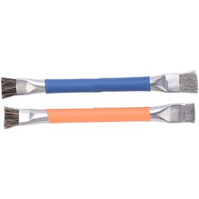 Strong Alloy Steel Mini Motherboard Brush, Fine, Multi Angle Cleaning, Comfortable Grip with Precision Machining for Electronic Components