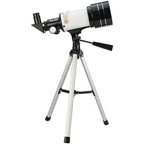 Monoculars Telescope High Power Travel Telescope for Adult with A Finder Scope,70mm Aperture 300mm AZ Mount Astronomical Refracting,Fully-Coated Glass Optics Binoculars