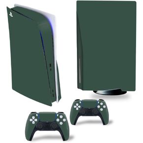Solid Color Skin Compatible with Ps5 Disc Version of The Controller, with Anti-Slip Features and Modern Design Vinyl Protection Stickers Pure colour-0257