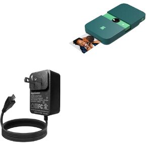 BoxWave Charger Compatible with Kodak Printomatic Instant Print Digital Camera - Wall Charger Direct (15W), Rapid Charge Your Device with Built-in 6ft Cable