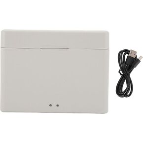 Dual Battery Charger for Osmo Action 4 Action 3, Charger Fast LED Indicator Light Battery Charging Hub 2 Channel Battery Charging Storage Station with Type C Cable