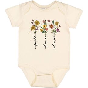 Christian Faith Hope Love Baby Infant Bodysuit