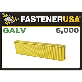 M13- 1" For Senco M Series Galvanized Staples 3/8" Crown 18 Gauge 5000/Box
