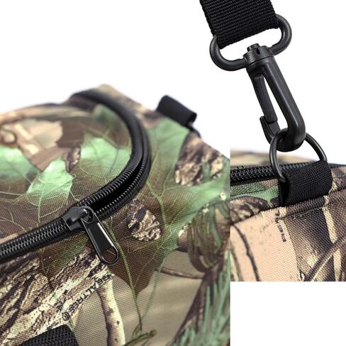 Rolanpro Camo Camera Lens Portable Bag for NIKON NIKKOR Z 180-600mm f/5.6-6.3 VR, Telephoto Hand-held Storage Bag #27 Jungle in Saudi Arabia