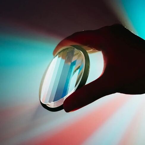 Prism Photography Filter Special Effects Glass Linear Filter Foreground Blur Film Props 77/82mm Camera Accessories(82mm) in Saudi Arabia