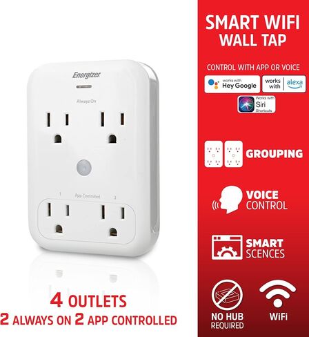 Smart Wi-Fi Indoor Camera 2-Pack with Smart Wall Tap Outlets, 1080P, Cloud/Micro-SD Card Recording, 2-Way Audio, Night Vision, Remote Access, Motion Alerts, Activity Zones, 2.4GHz Wi-Fi in Saudi Arabia