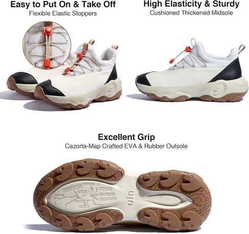 UIN Women's Walking Travel Shoes Slip On Outdoor Non-Slip Lightweight Comfort Hiking Sneaker Cazorla in Saudi Arabia