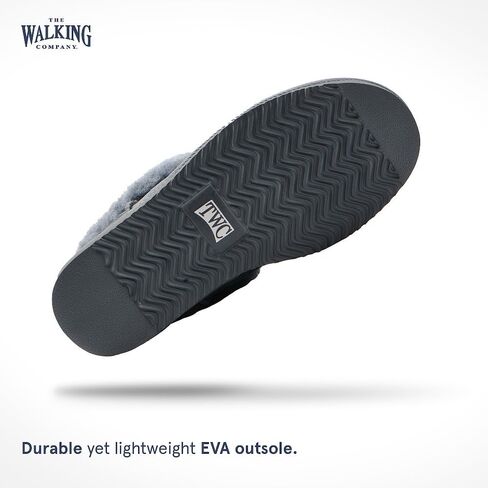 Mosey Slip On Slippers For Women | Water Resistant Suede House Slippers | Fuzzy Slippers With Arch Support For Women | in Saudi Arabia