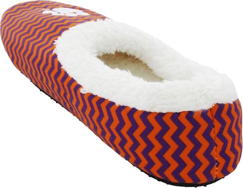 Comfy Feet NCAA Slip On Chevron Pattern Slippers in Saudi Arabia