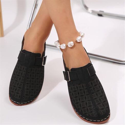Clogs for Women Mules Summer Comfortable Orthopedic Arch Support Sandals Breathable Closed Toe Slippers Lightweight Outdoor Beach Shoes in Saudi Arabia