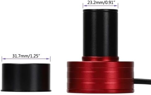 2 megapixel Electronic Eyepiece 1.25-inch Digital Telescope Eyepiece with USB Port Electronic Eyepiece Camera Accessory for Telescope/Microscope in Saudi Arabia