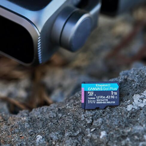 Kingston Canvas Go Plus 256GB microSD Card | Up to 200MB/s | Class 10, UHS-I, U3, V30, A2 | SDCG4/256GB in Saudi Arabia