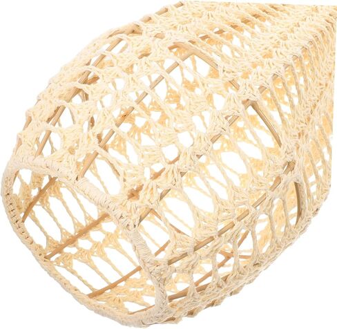 Cabilock Rustic Vintage Style Lampshade Cotton Rope Rop in Kuwait