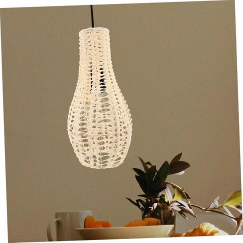 Cabilock Rustic Vintage Style Lampshade Cotton Rope Rop in Kuwait