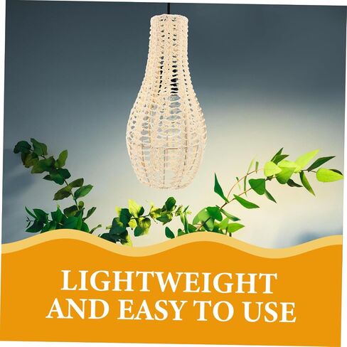 Cabilock Rustic Vintage Style Lampshade Cotton Rope Rop in Kuwait