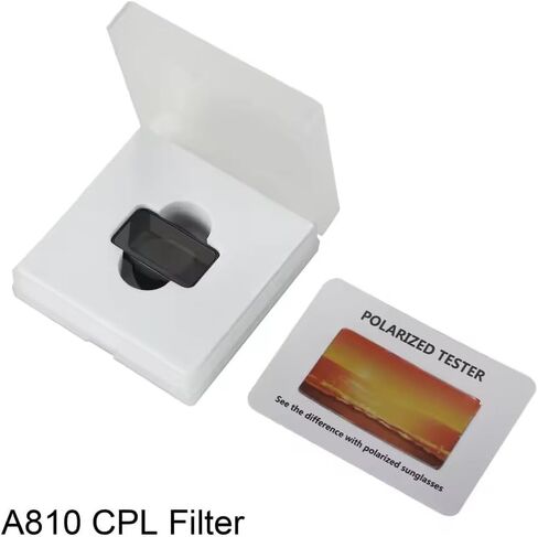 تم تعيين مرشح CPL لـ 70mai A810 4K HDR Dash Cam ، غطاء العدسة العريضة المضادة للوهج ، أسود (لـ 70mai A810 CPL) in Kuwait