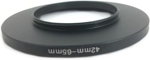 M42-M65 M52-M65 M58-M65 42-65 52-65 58-65 62 to 65mm Threaded Ring Adapter, Suitable for Camera Spiral Extension Tube Lens Modification(M62 to M65) in Saudi Arabia