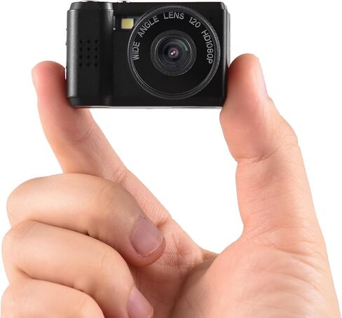 Mini Camera Mini Digital Video Camera 1080p Camcorder Breadibed in Batchy مع فلاش شاشة LCD لفيديو الصور ، وردي in Kuwait