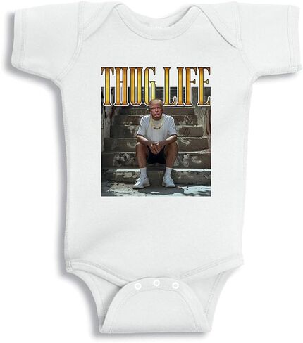 Thug Life Trump Baby Infant Bodysuit in Saudi Arabia