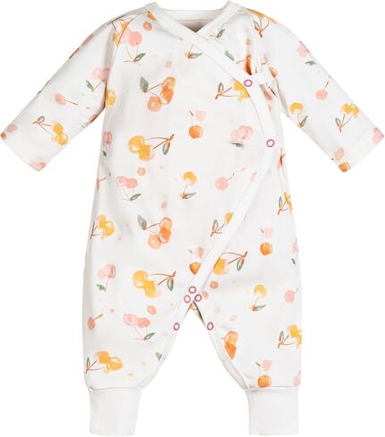 تحت نايل القطن العضوي SNAP SNAP KIMONO - Cherry اختيار - المولود الجديد in Kuwait