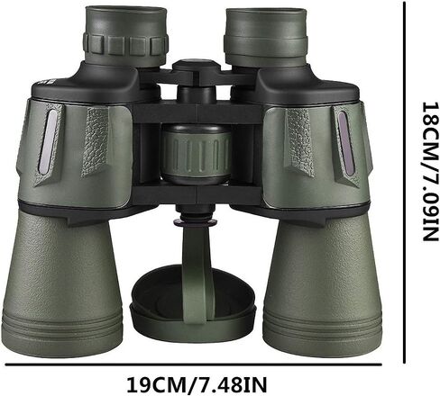 أحاديات التلسكوب عالية الطاقة 60x60/80x80/20x50 ثنائية الأنبوب/تكبير المنظار اليوم/Travel Outdoor Telescope +حقيبة ، تلسكوبات تلسكوب فلكي لعلم الفلك البالغ مناظير البالغين in Kuwait