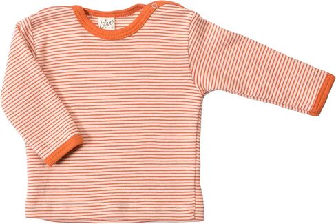 Organic Merino Wool and Silk Baby T-Shirt Long Sleeve [100306]. Made in Germany. in Saudi Arabia