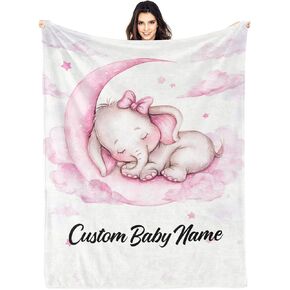 بطانيات اسم مخصصة للأطفال ، بطانيات مخصصة لطفل الأطفال الرضع ، هدايا بابيس لهدايا أعياد الميلاد للبنين والبنات أطفال في سن المراهقة ، أمي الجديدة ، 30 "x40" in Kuwait