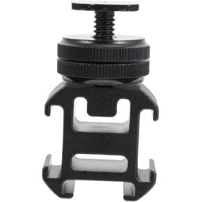 POPETPOP 1Set Hot Shoe Mount Adapter Durable Flash Adapter for Light Stands Cameras and Accessories Machining Easy to Install