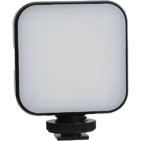 St - 48n LED Mini Fill | 6000K درجة حرارة اللون للكاميرا/الهاتف المحمول/البث المباشر | 48 حبات مع 95 + RA | المحمولة وخفيفة الوزن 74G | حذاء ساخن و 1 / 4in برغي