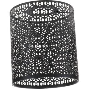 Hollow Pendant Light Shade Cylindrical Decorative Cover for Ceiling and Floor Lamps Easy Installation for Home Bar and Restaurant Use