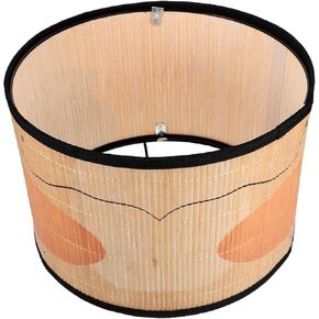 Ceiling Lamp Shade Bamboo Lamp Cover Asian Decorative Light Shade for Room