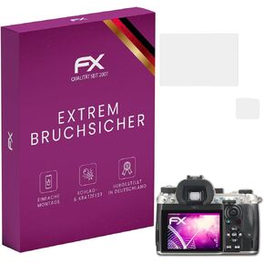 Plastic Glass Protective Film compatible with Ricoh Pentax K-3 Mark III Glass Protector, 9H Hybrid-Glass FX Screen Protector (Set of 1)