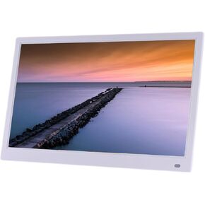 27-inch 32-inch Multifunctional Digital Photo Frame, with Human Body Sensing, Can Be Wall-Mounted, Supports Picture Video Calendar Display(Black,32 inches)