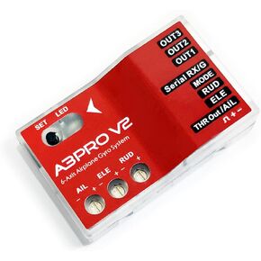 Upgraded 6 Axised Flight Controller Gyroscope Balancing Apparatus for Fixed Wing with Stabilization